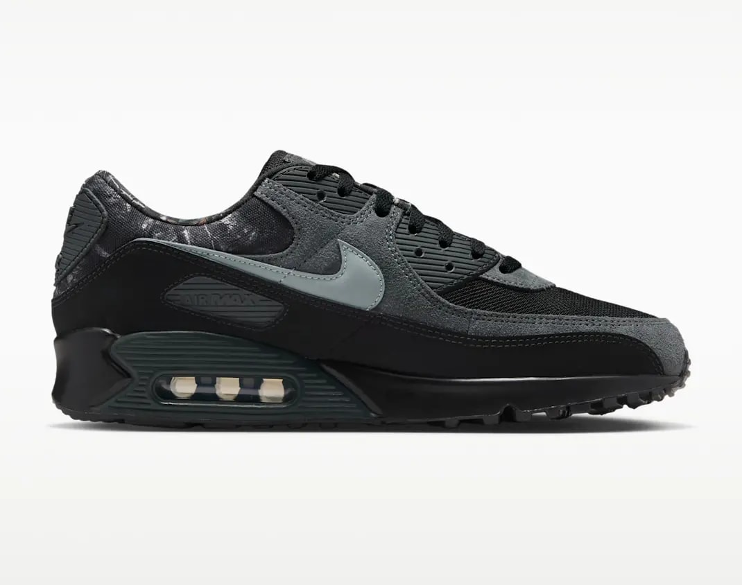 Giày Nike Air Max 90 'Black Realtree Edge' IQ0300-001 — ảnh 2