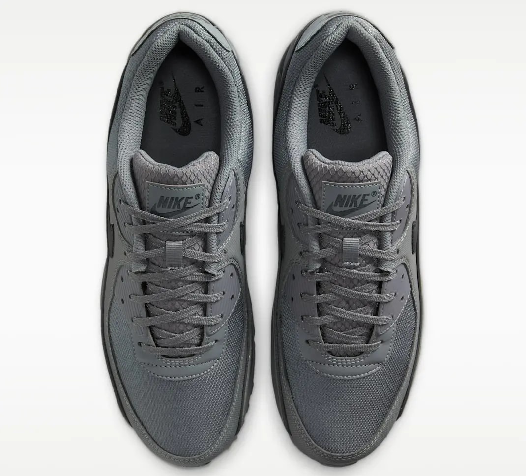 Giày Nike Air Max 90 Premium 'Smoke Grey Black' HV4517-003 — ảnh 3