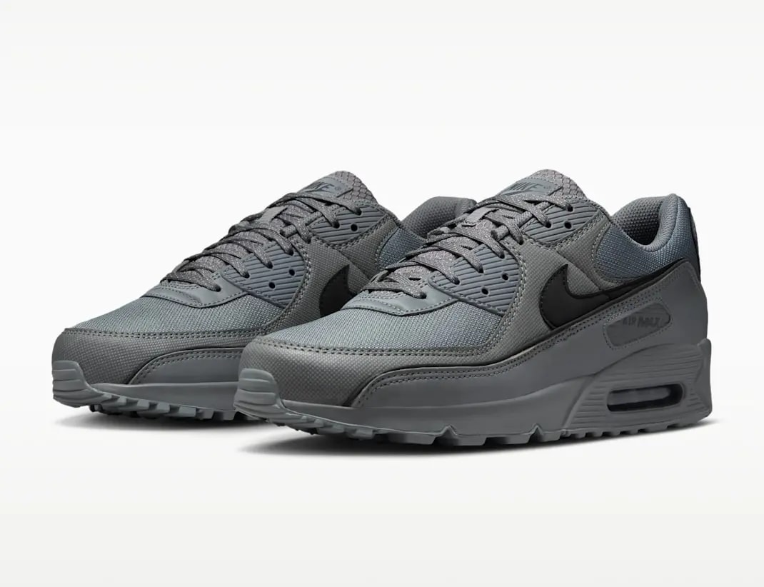 Giày Nike Air Max 90 Premium 'Smoke Grey Black' HV4517-003 — ảnh 4