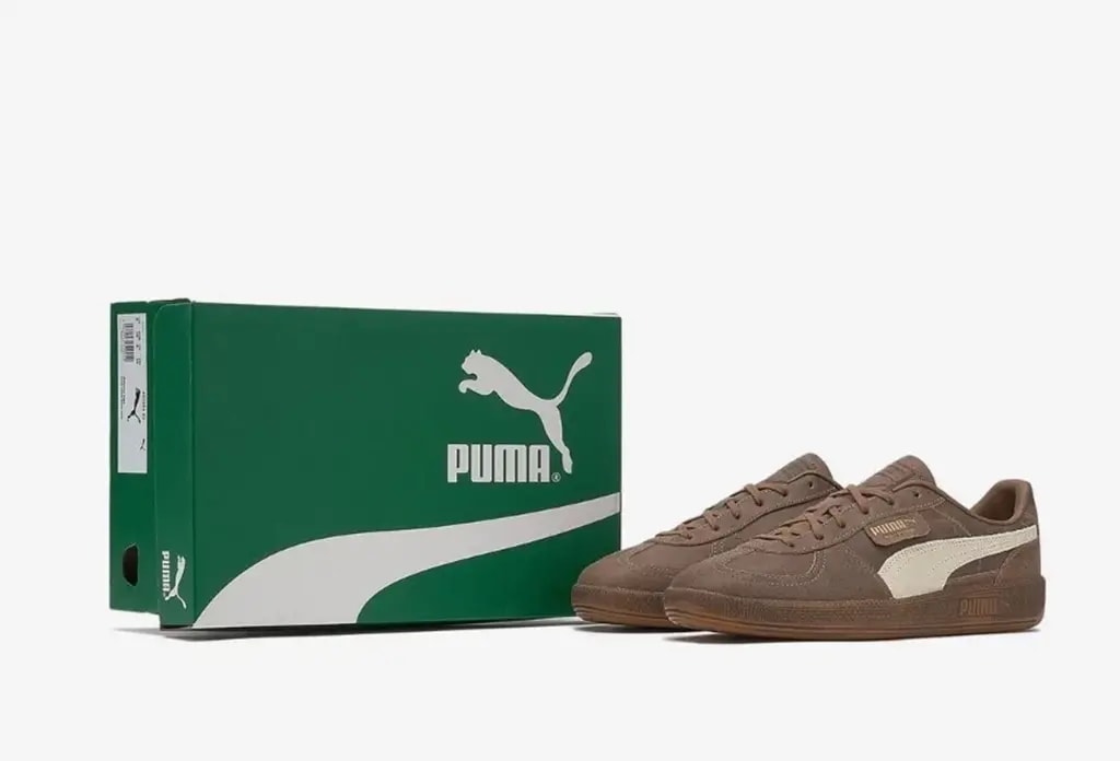 Giày Puma Palermo Aged Vintage 'Brown Ivory' 402854-02 — ảnh 3