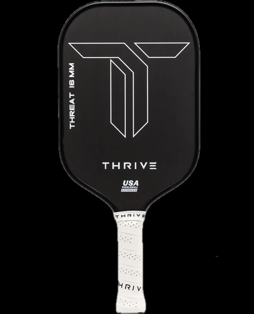 Vợt Pickleball Thrive Threat 16 'Black White'