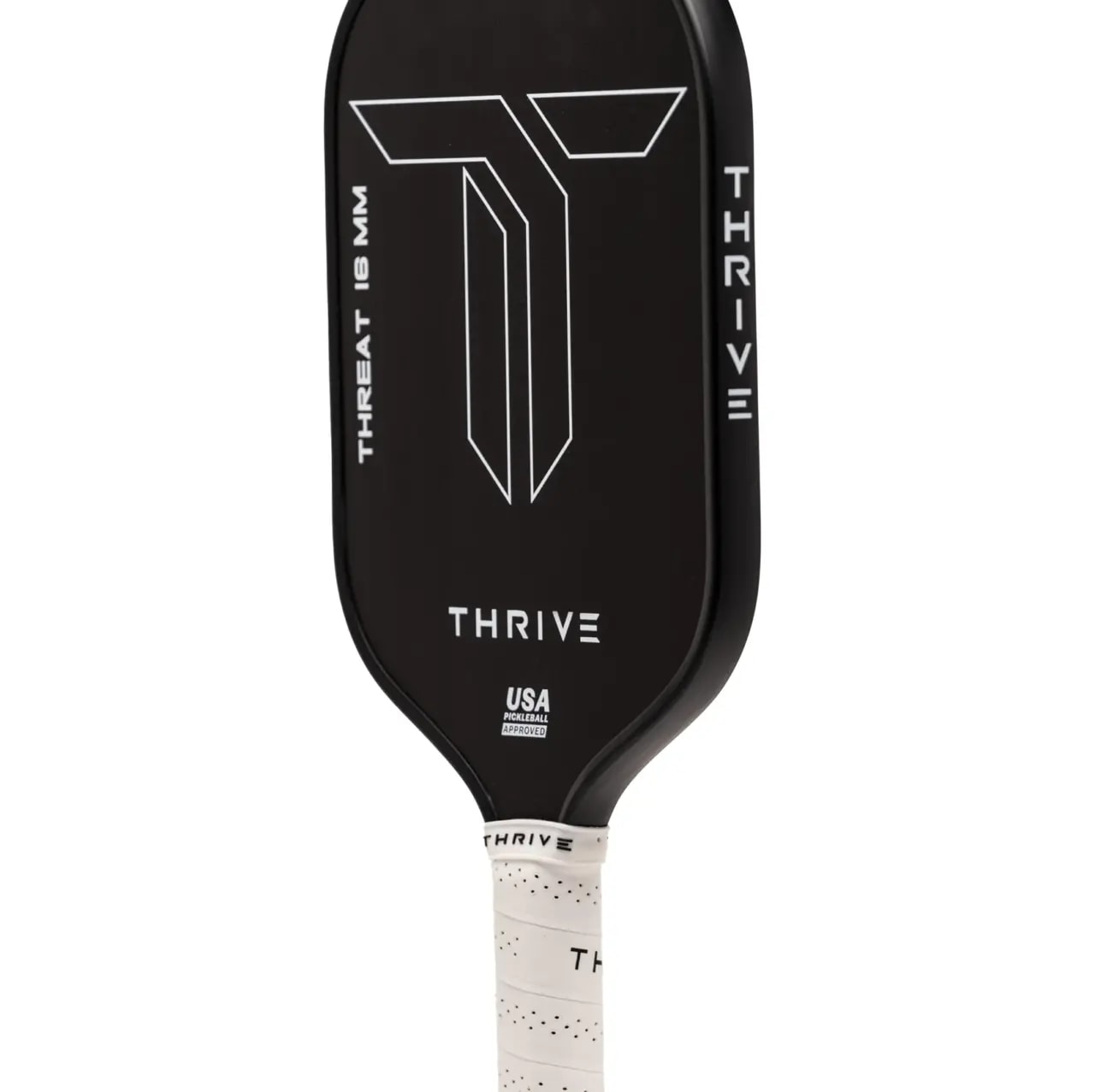 Vợt Pickleball Thrive Threat 16 Singles 'Black' — ảnh 3