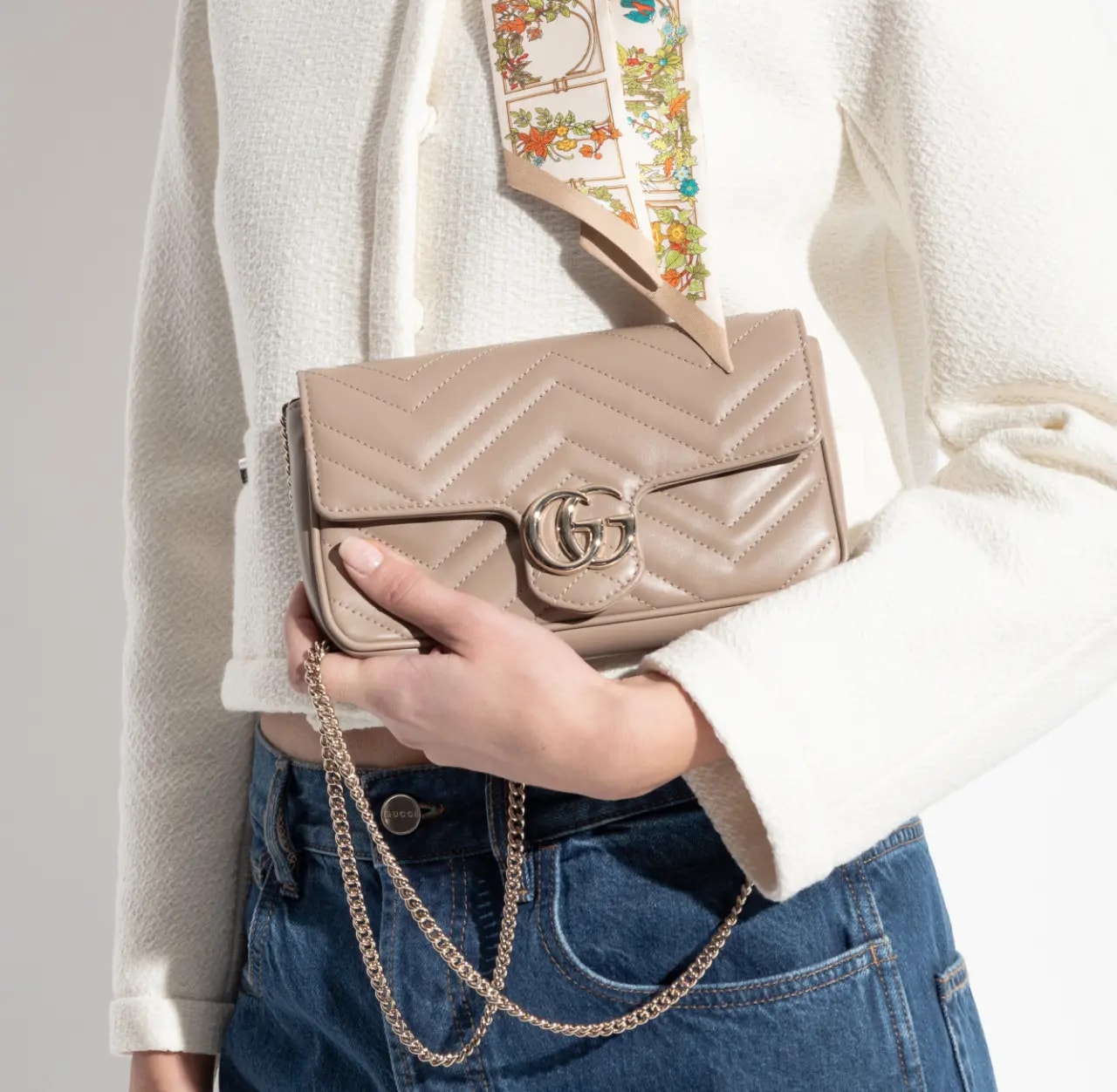Túi Gucci GG Marmont Mini Bag ‘Taupe’ 751526-AAEKI-1543 — ảnh 2