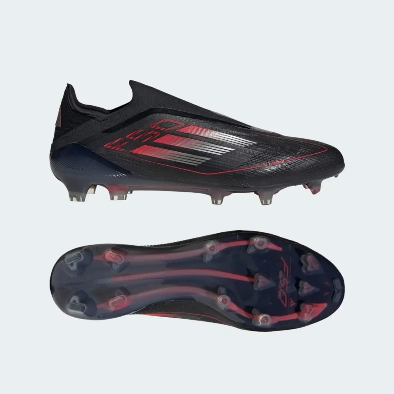 Giày Adidas F50 Elite Laceless FG 'Core Black Iron' IE1215 — ảnh 3