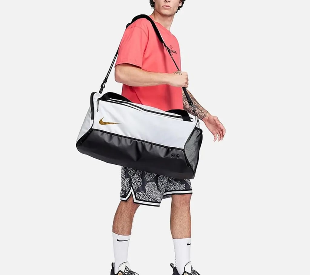 Túi Nike Hoops Elite Duffle 'Black White' DX9789-100 — ảnh 2