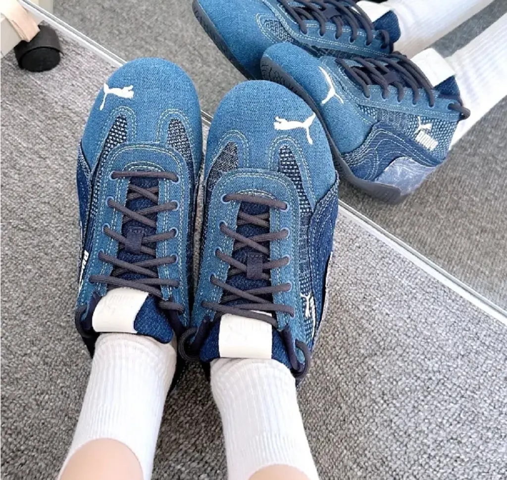 Giày Puma Speedcat Crafted Denim 'Blue' 408129-01 — ảnh 5