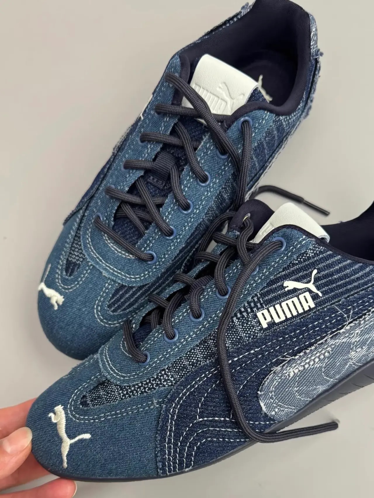 Giày Puma Speedcat Crafted Denim 'Blue' 408129-01 — ảnh 4