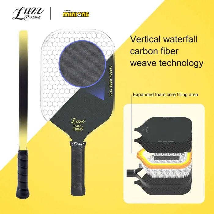 Vợt Pickleball Luzz Minions Cannon — ảnh 4