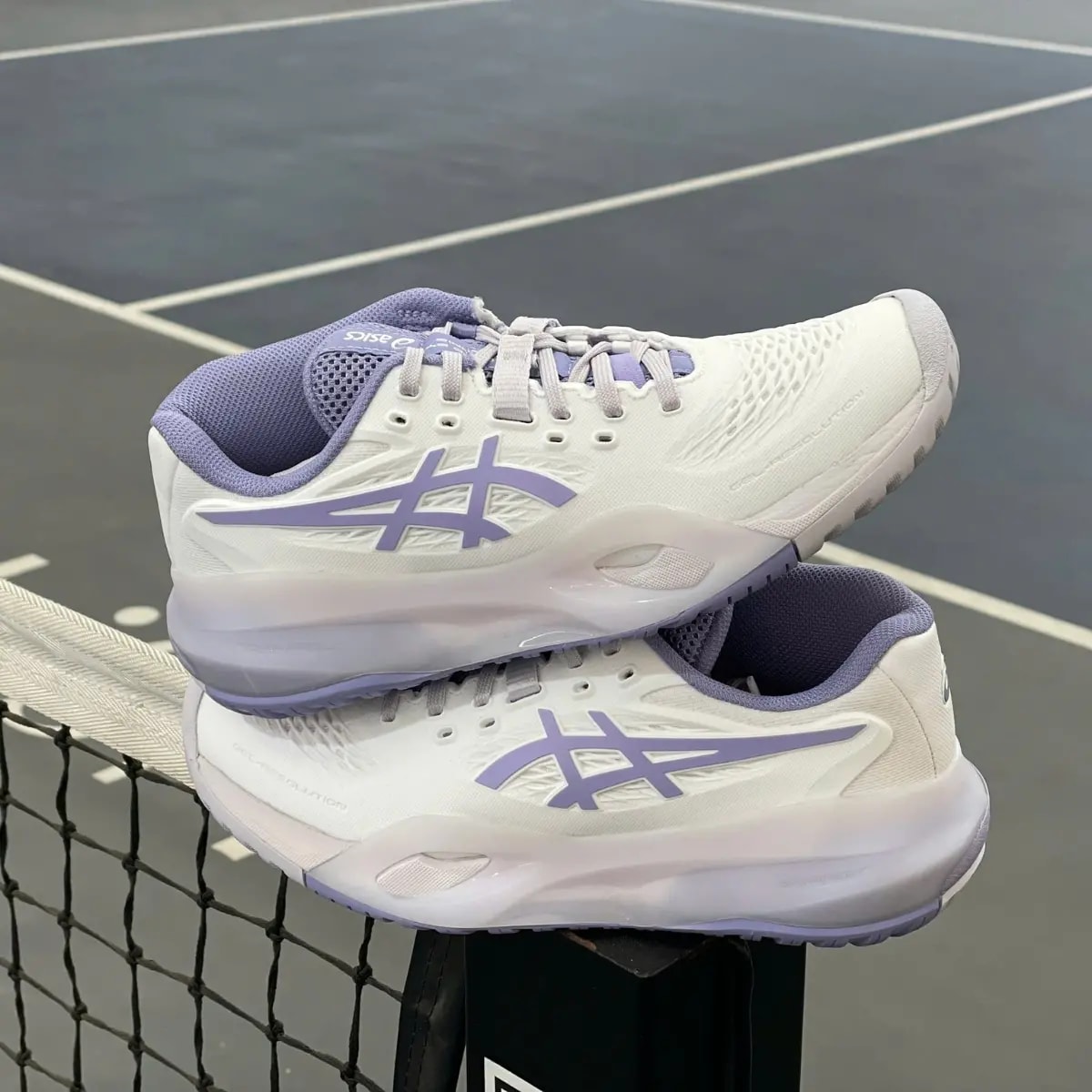 Giày Asics Gel-Resolution X 'White' 1042A279-105 — ảnh 3