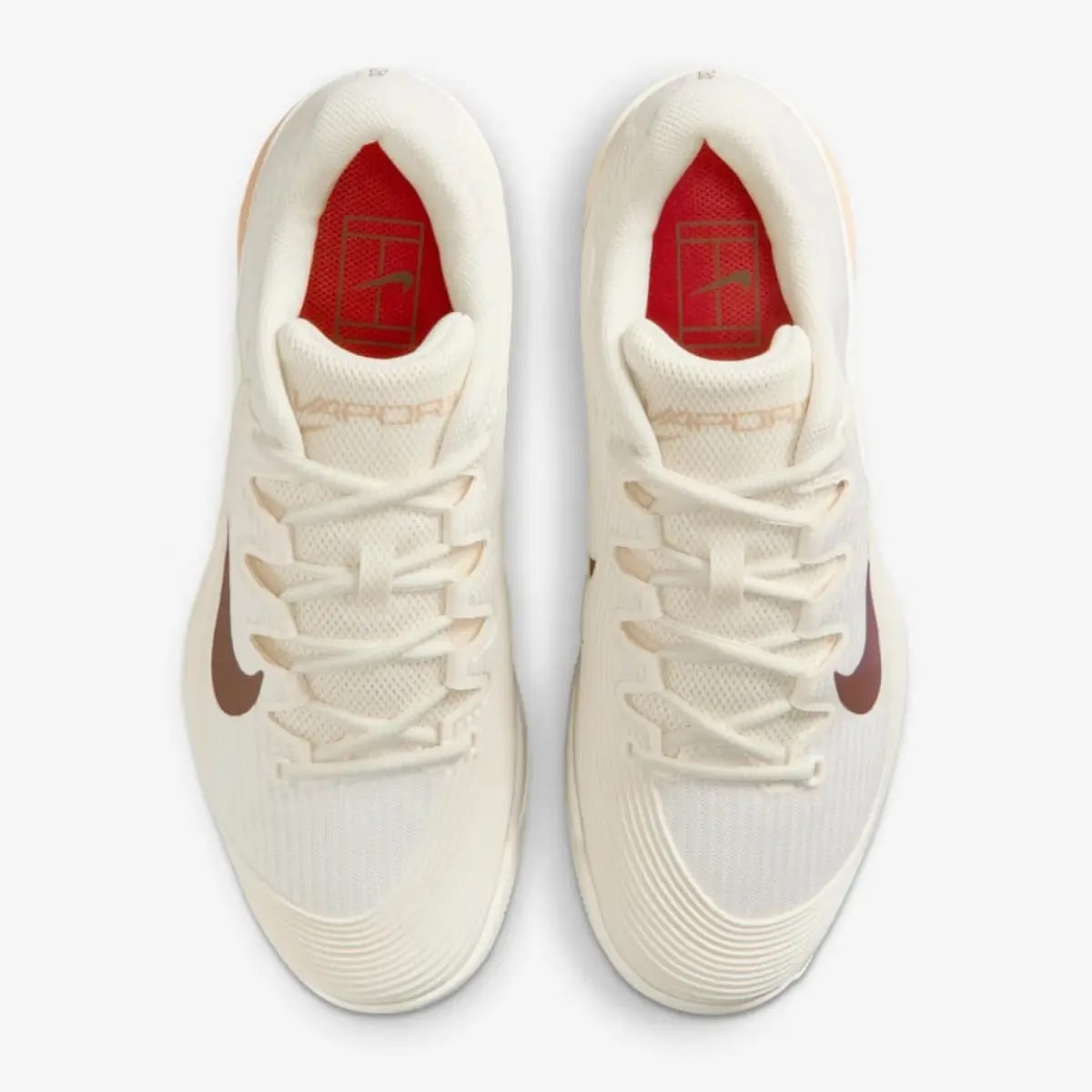 Giày Nike Court Air Zoom Vapor 12 HC 'Pale Ivory' FV5554-109 — ảnh 3