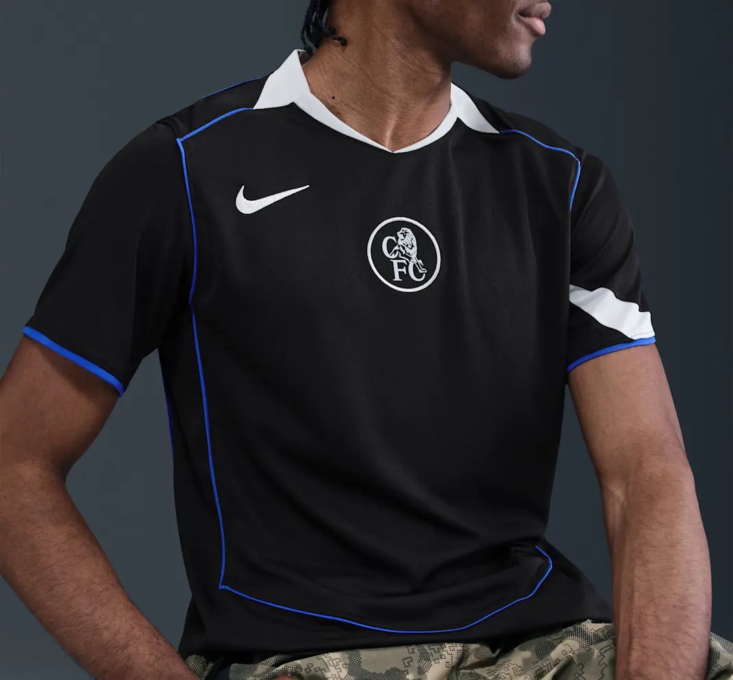 Áo Nike Chelsea FC 2025/26 'Black' HM3202-011 — ảnh 3