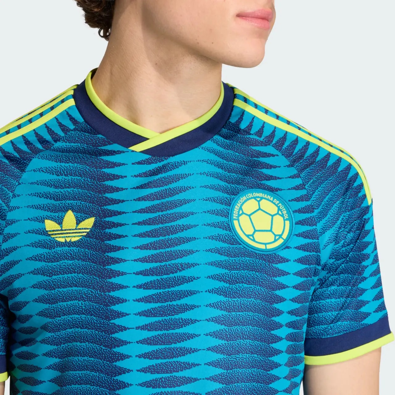 Áo Adidas Colombia 26 Away Jersey 'Mystery Petrol' JL6974 — ảnh 4