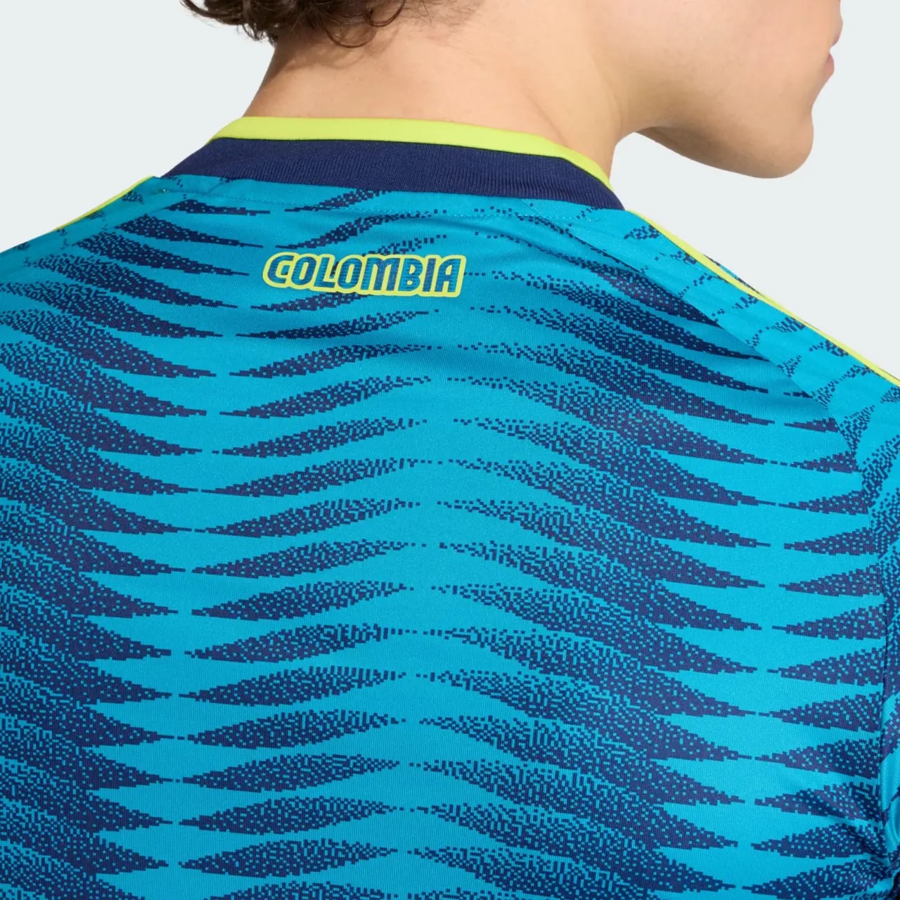 Áo Adidas Colombia 26 Away Jersey 'Mystery Petrol' JL6974 — ảnh 3