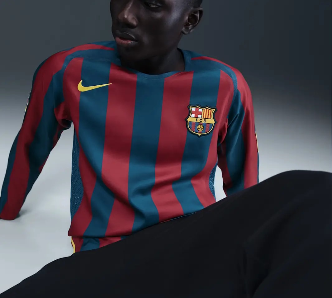 Áo Nike FC Barcelona 2005/06 'Gym Blue' HQ1461-471 — ảnh 3