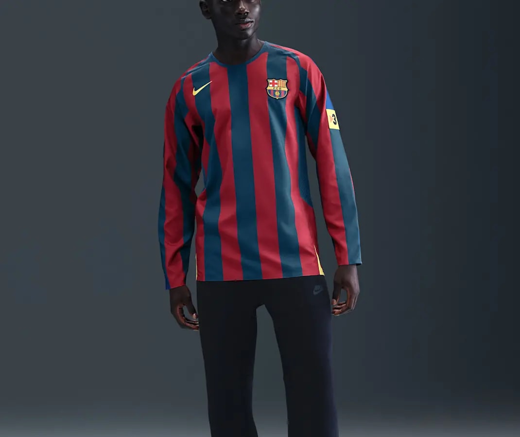 Áo Nike FC Barcelona 2005/06 'Gym Blue' HQ1461-471 — ảnh 5