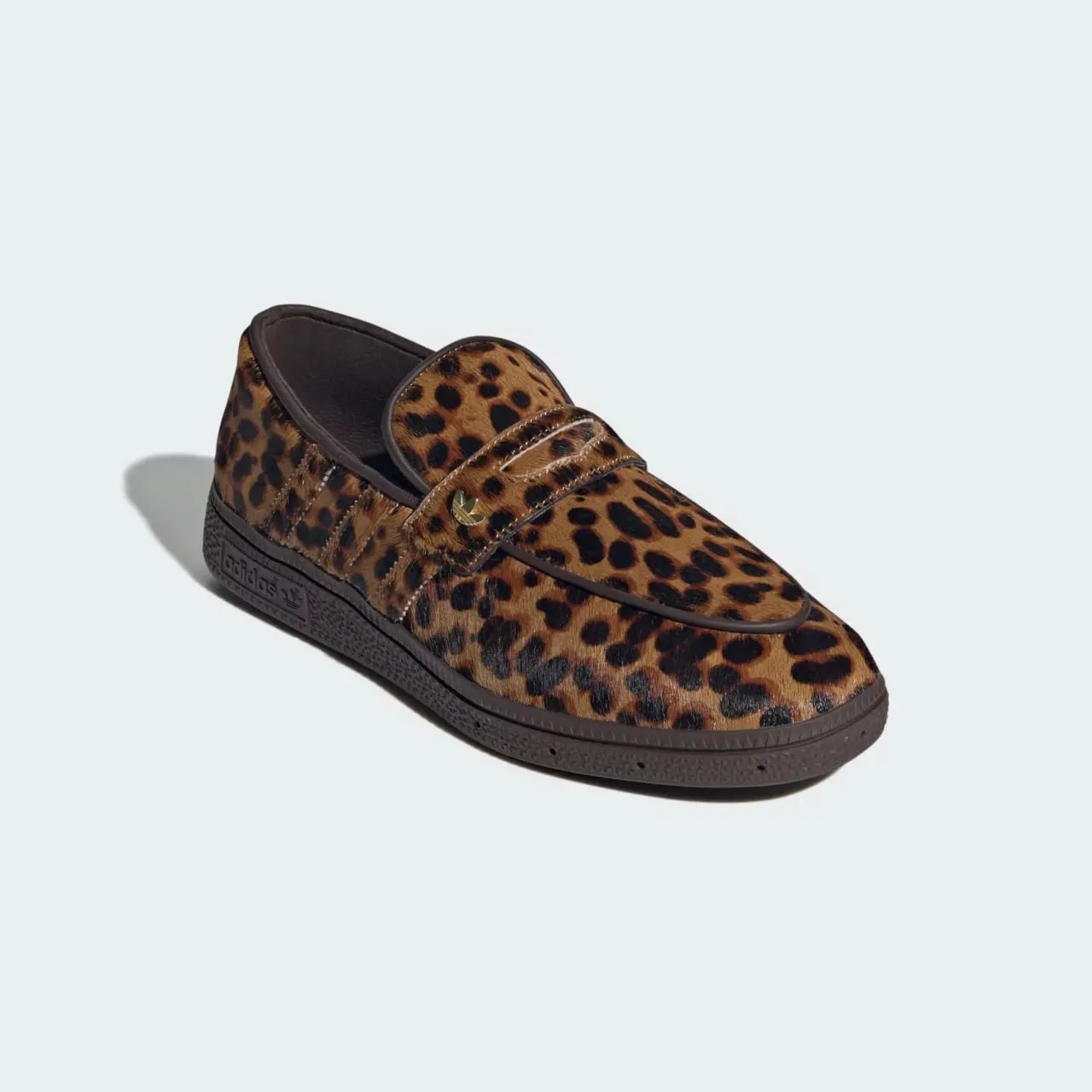 Giày Adidas Handball Spezial Loafer 'Dark Brown' KJ2526 — ảnh 3