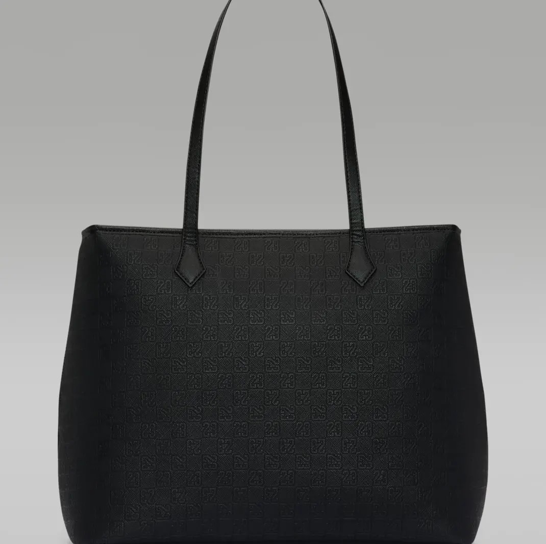 Túi Nike Air Jordan Monogram Tote Bag 'Black' HV1615-011 — ảnh 3