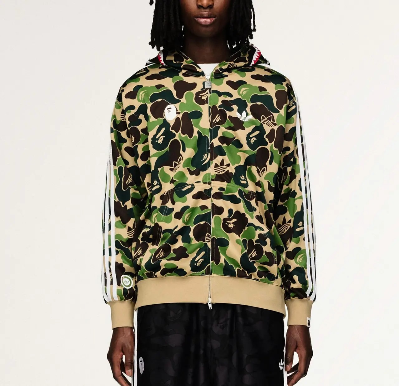 Áo Adidas Originals Shark Track 'Crew Green' KF4916 — ảnh 4