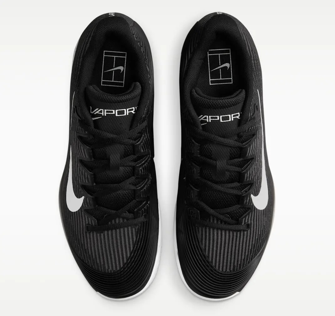 Giày Nike Court Vapor 12 Clay 'Black Dark Smoke' HQ6026-001 — ảnh 3