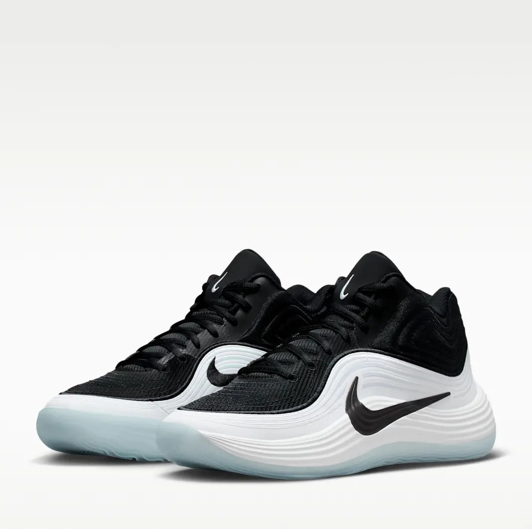 Giày Nike Precision 8 Mid 'Black White Ice Blue' IH1105-002 — ảnh 4