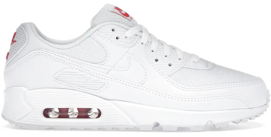 Giày Nike Air Max 90 'White Light Crimson' DM0029-118 — kich-thuoc: 41