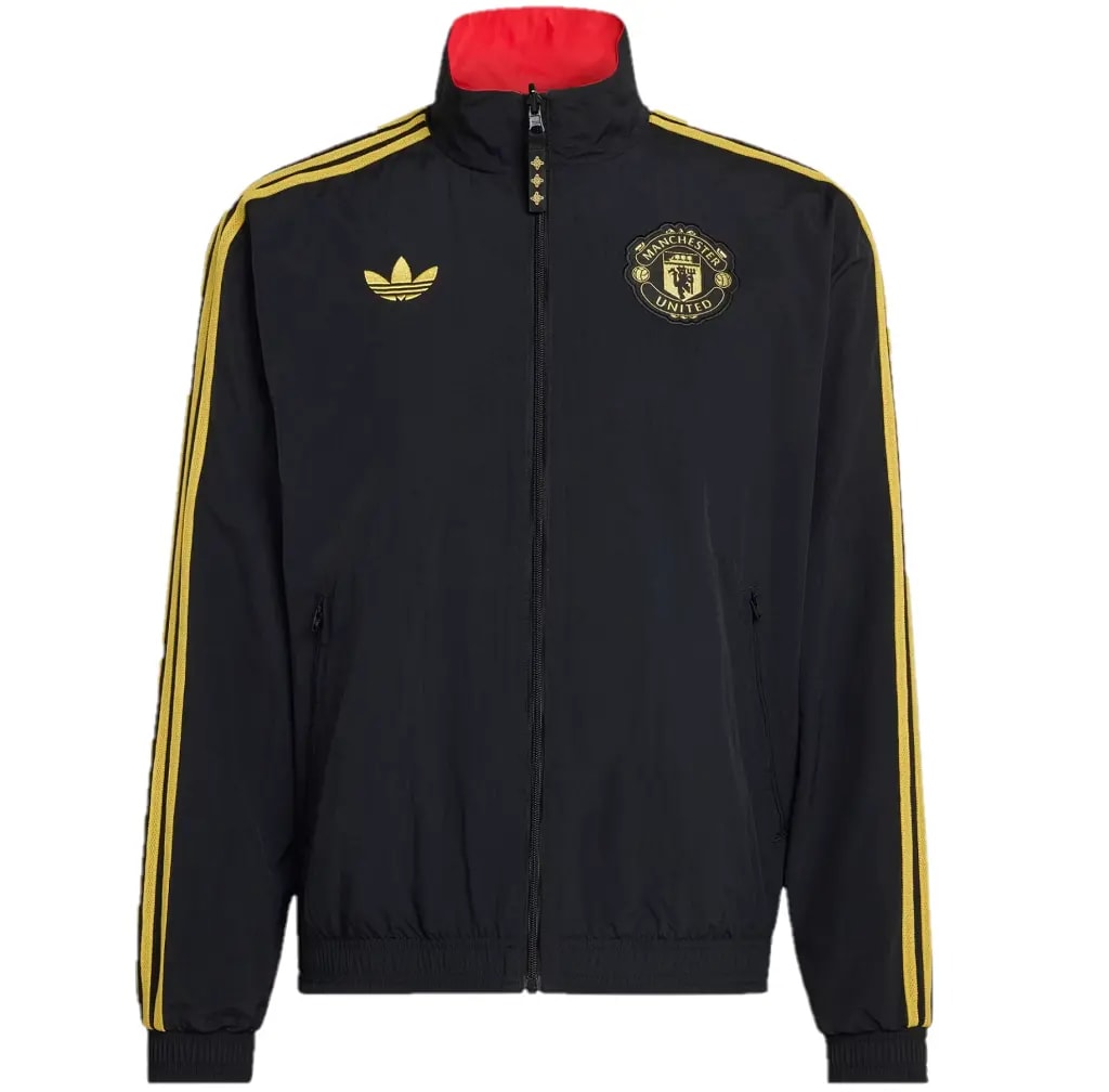 Áo Adidas Manchester United Cultural Story Reversible Jacket 'Better Scarlet' JM5561 — kich-thuoc: L