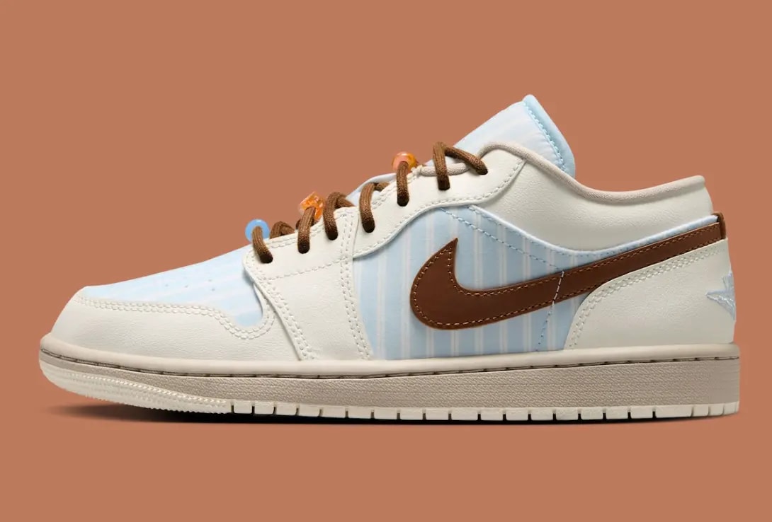 Giày Nike Air Jordan 1 Low "Pinstripe" IR7553-422 — ảnh 2