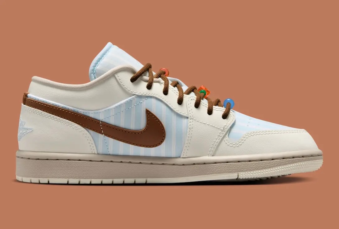 Giày Nike Air Jordan 1 Low "Pinstripe" IR7553-422 — ảnh 3