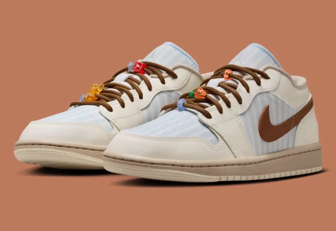 Giày Nike Air Jordan 1 Low "Pinstripe" IR7553-422 — ảnh 5