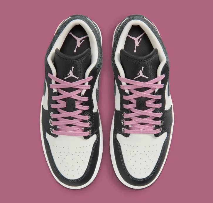 Giày Nike Air Jordan 1 Low SE 'Iced Carmine' II0595-001 — ảnh 5
