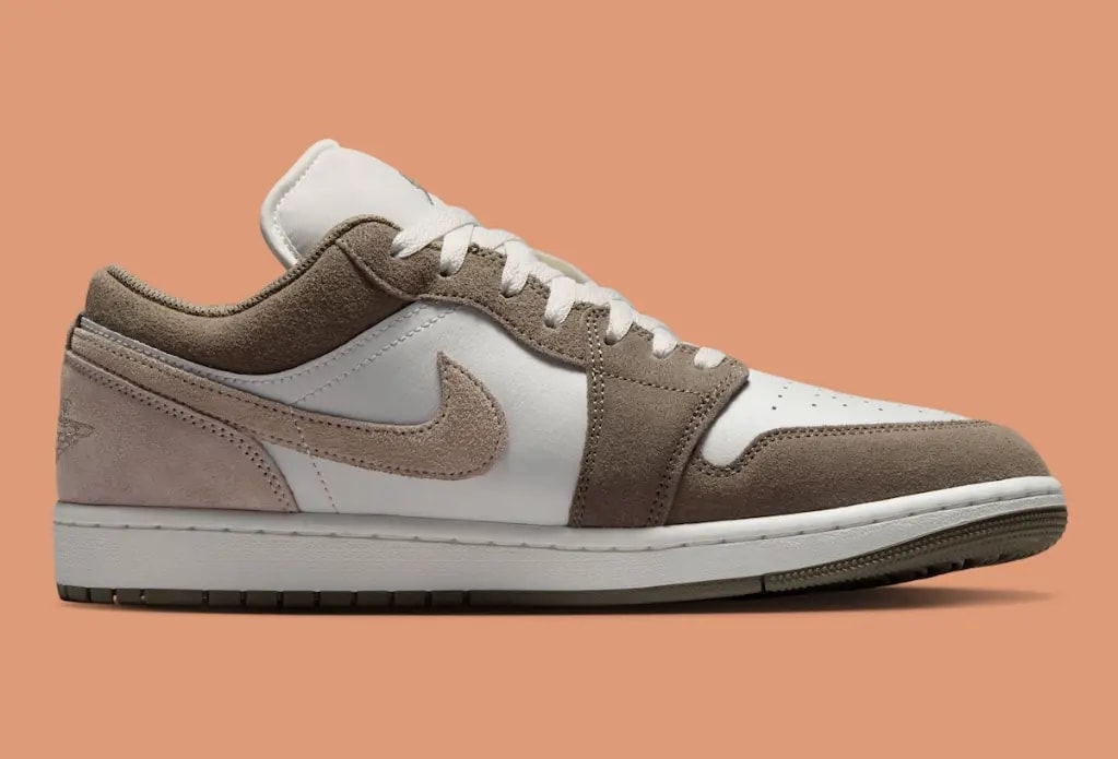 Giày Nike Air Jordan 1 Low 'Olive Grey' 553558-046 — ảnh 2