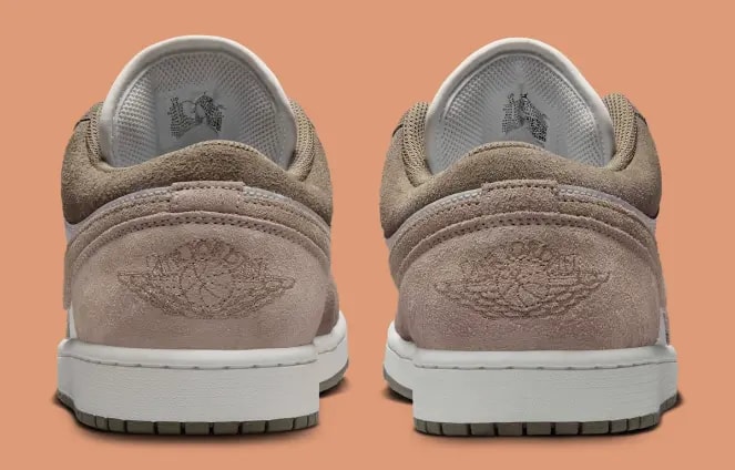 Giày Nike Air Jordan 1 Low 'Olive Grey' 553558-046 — ảnh 5