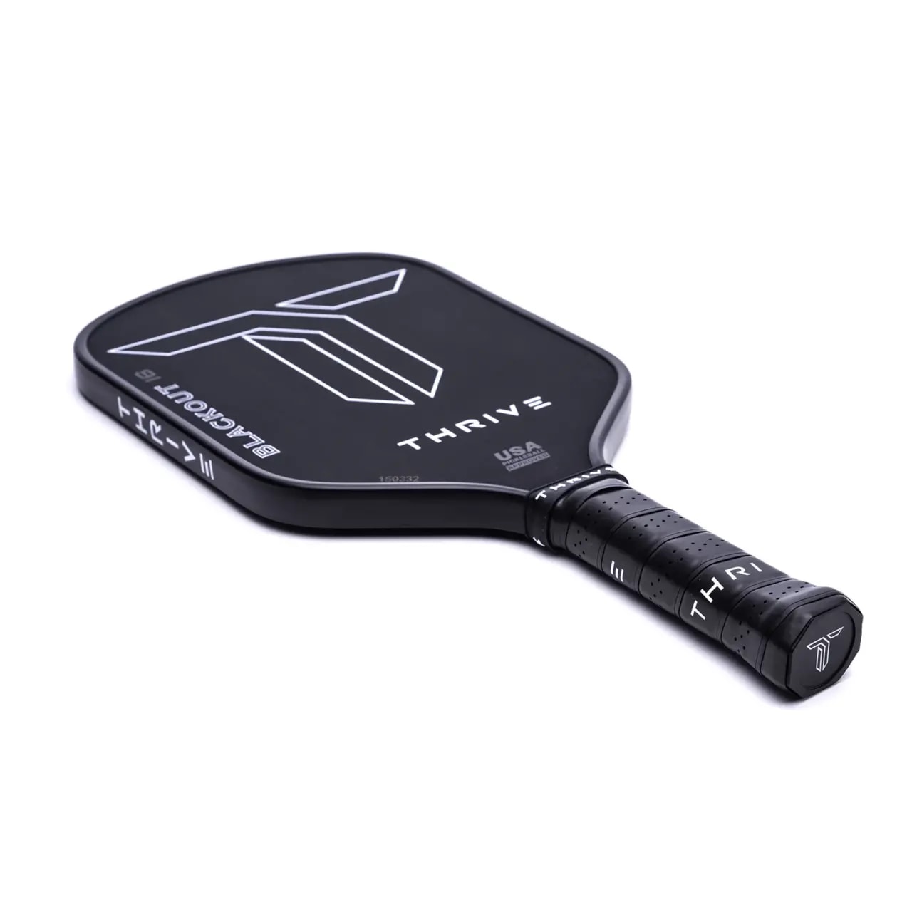 Vợt Pickleball Thrive Blackout 16mm 'Black' — ảnh 4