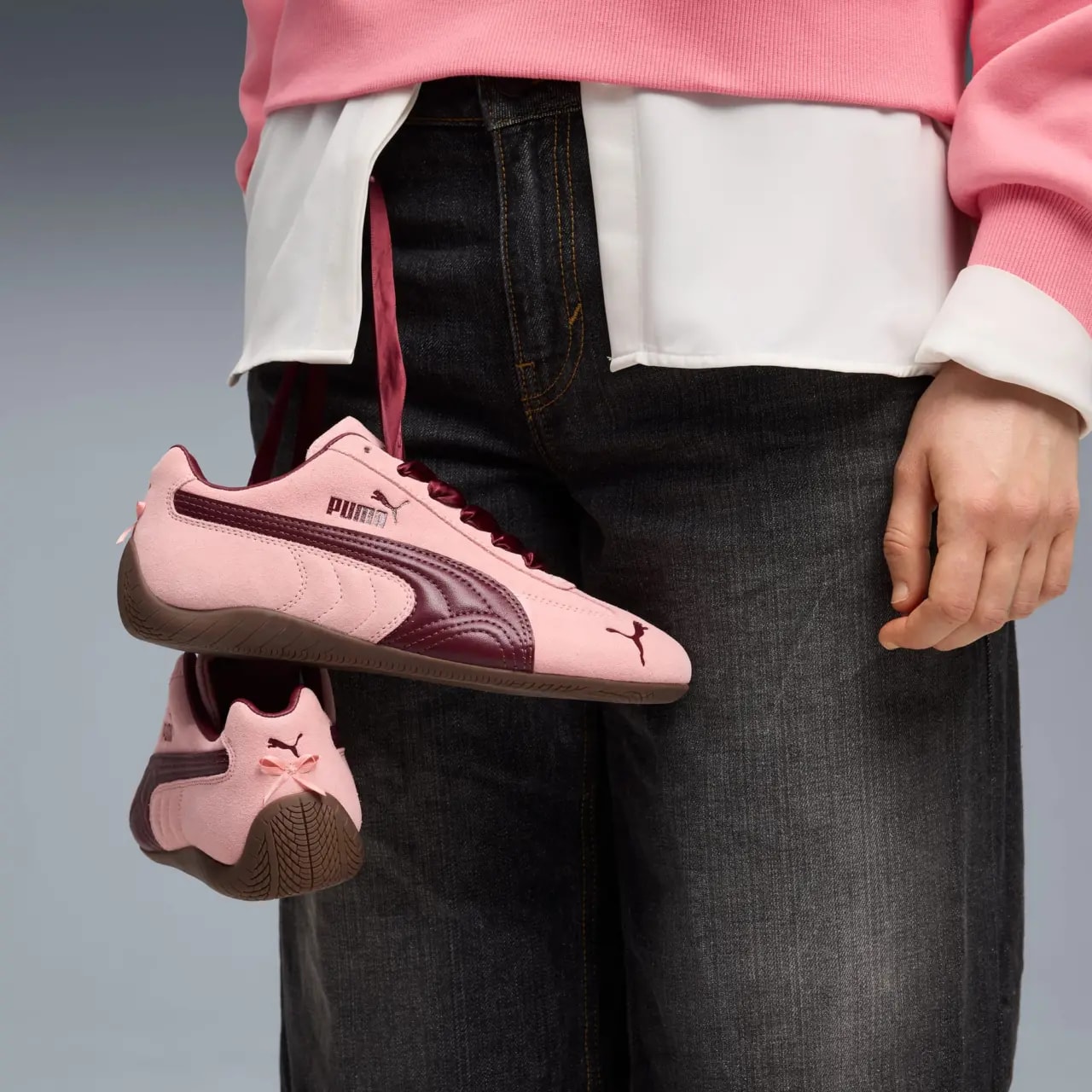 Giày Puma Speedcat Lovelace ‘Pink’ 408177-01 — ảnh 2