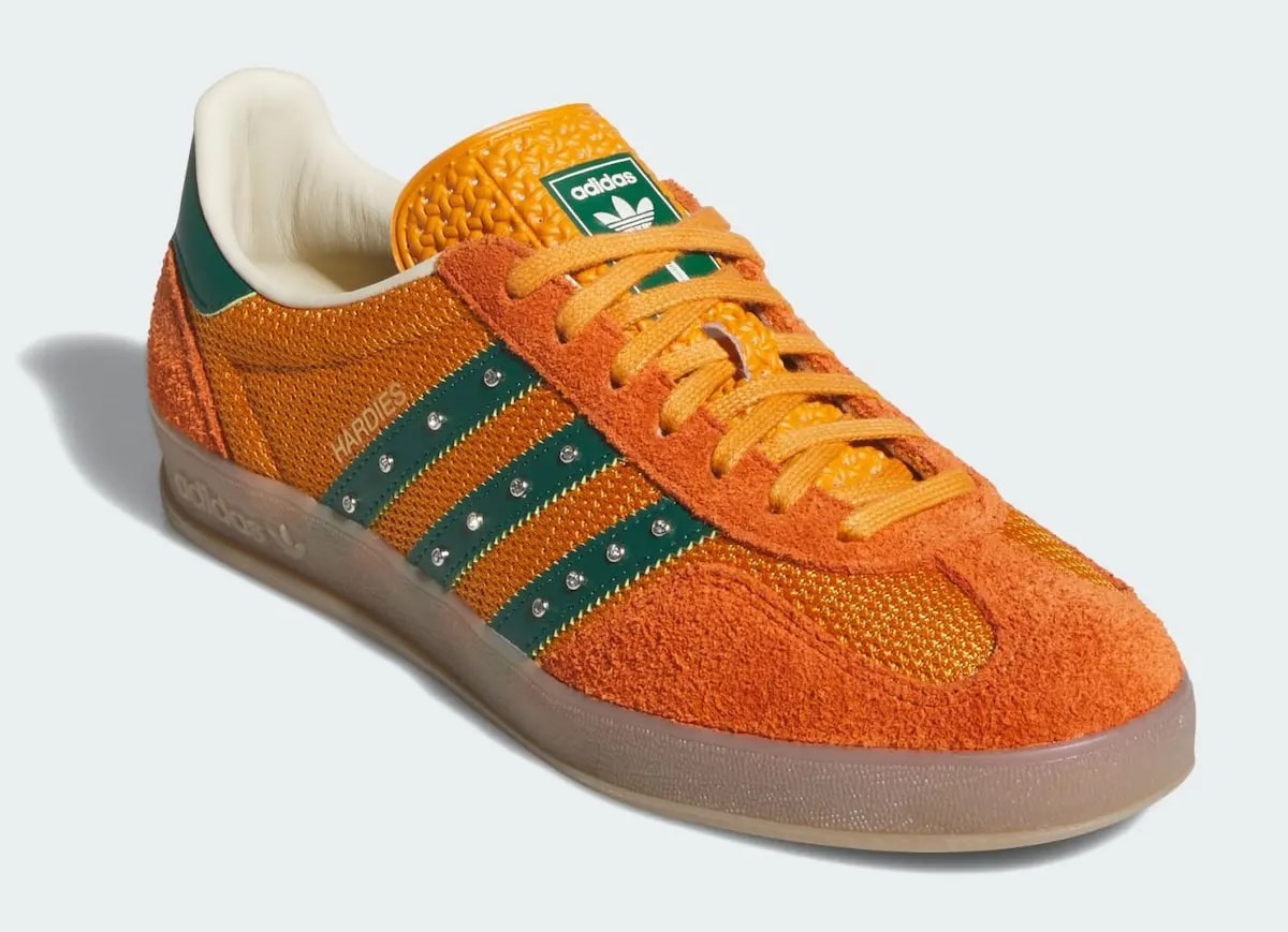 Giày Adidas x Hardies Gazelle Indoor 'Rust Orange' KI7011 — ảnh 3
