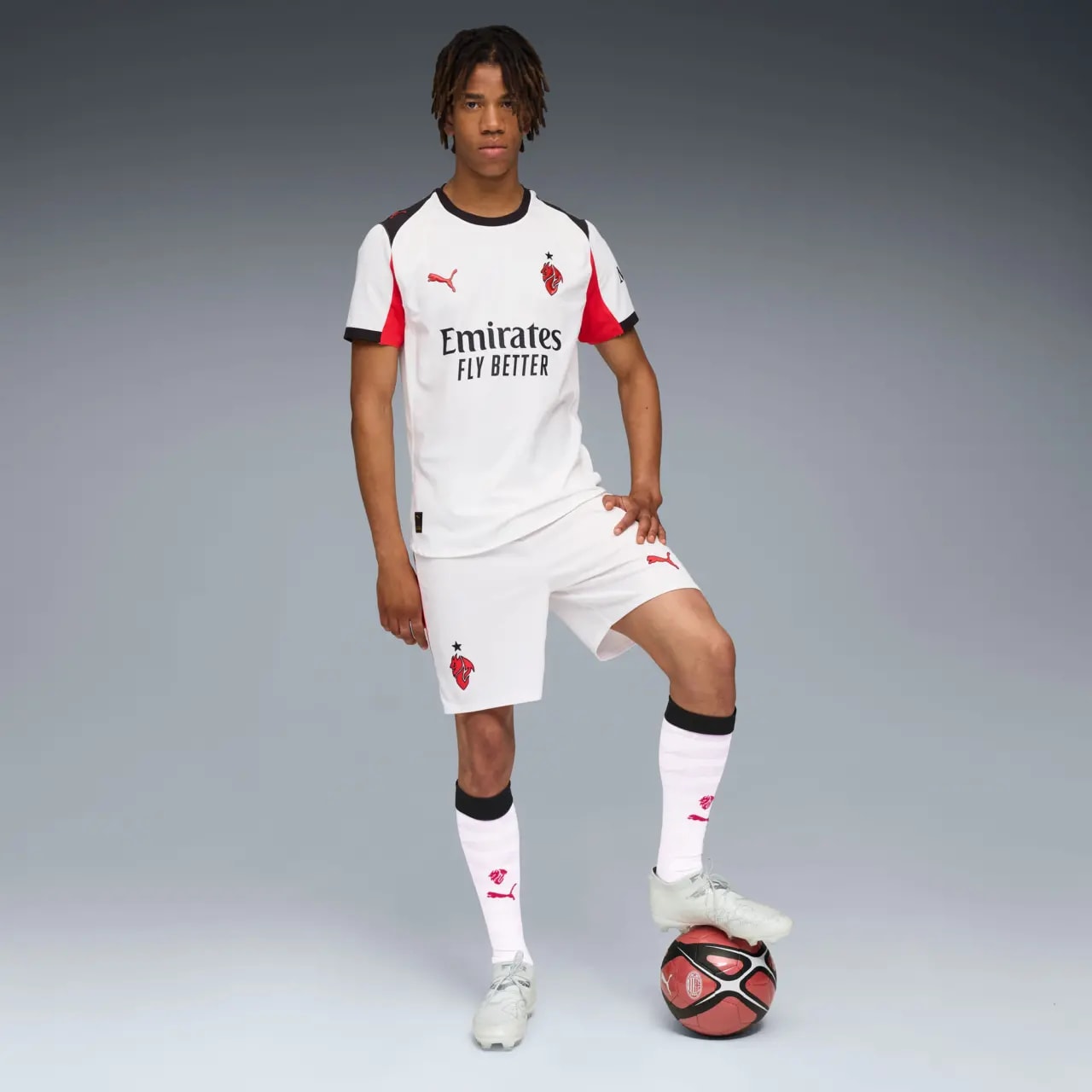 Áo Puma AC Milan 25/25 'White' 779970-02 — ảnh 2