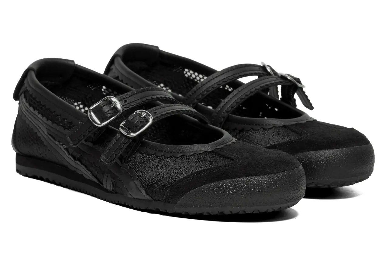 Giày Onitsuka Tiger Mexico 66 TGRS 'Black' 1182a705-001 — ảnh 2