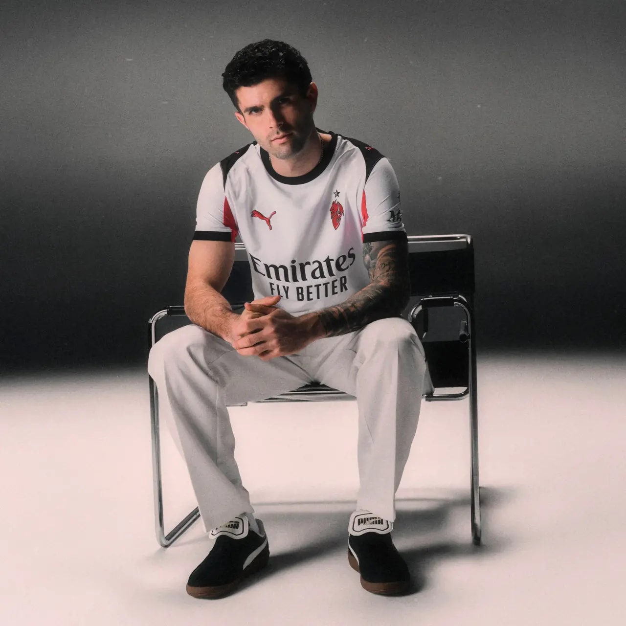 Áo Puma AC Milan 25/25 'White' 779970-02 — ảnh 3