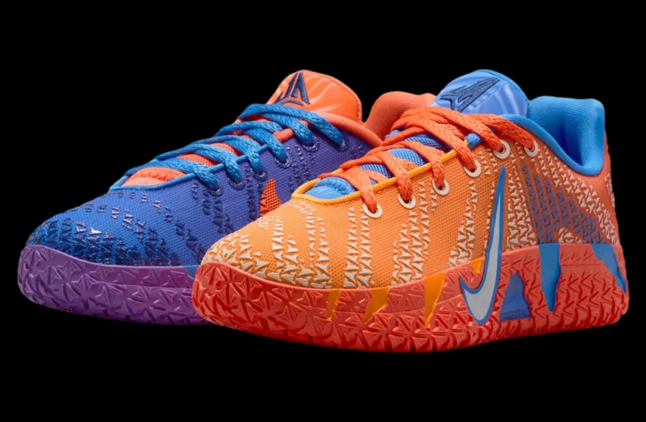 Giày Nike Ja 3 GS 'Blue Crystal Turf Orange' IO9418-400 — ảnh 3