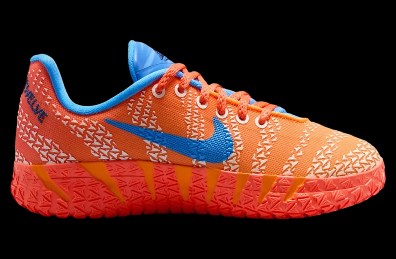 Giày Nike Ja 3 GS 'Blue Crystal Turf Orange' IO9418-400 — ảnh 4