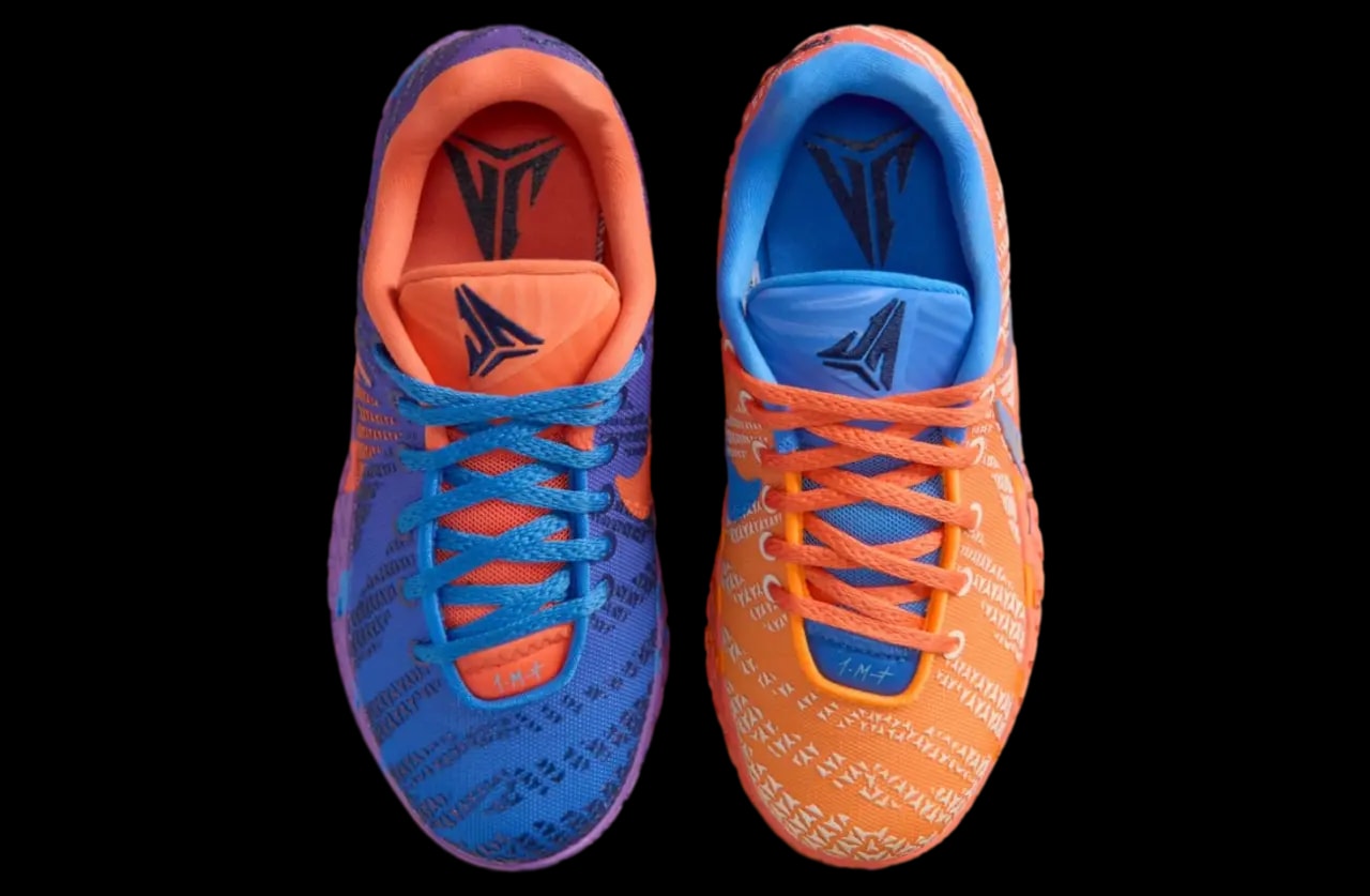 Giày Nike Ja 3 GS 'Blue Crystal Turf Orange' IO9418-400 — ảnh 5