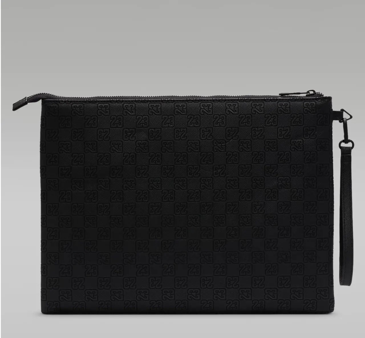 Túi Nike Jordan Monogram Pouch Bag 'Black' LM0989-023 — ảnh 4
