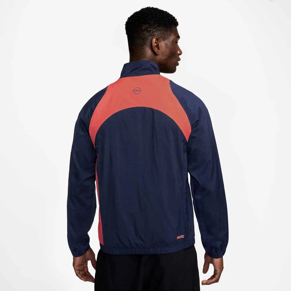Áo Nike FC Barcelona Total 90 Track Jacket 'Midnight Navy' HQ9735-410 — ảnh 3