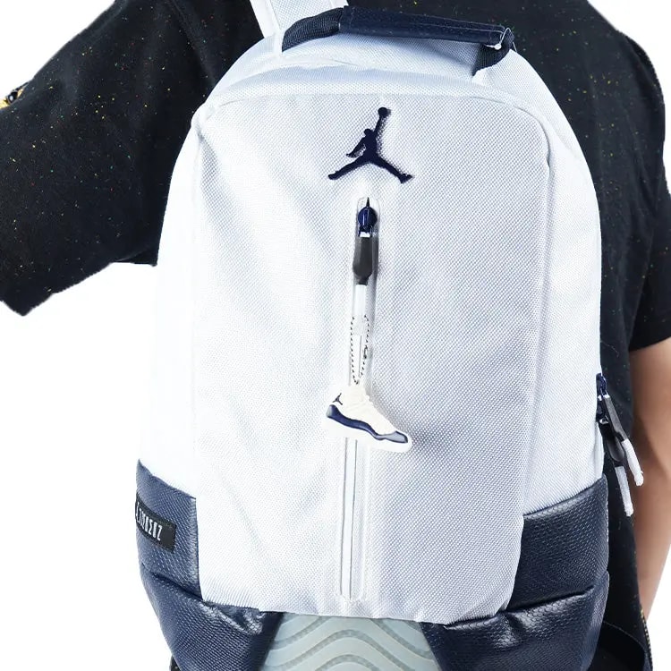 Balo Nike Air Jordan 11 Backpack 'White Obsidian' HA4470-100 — ảnh 3