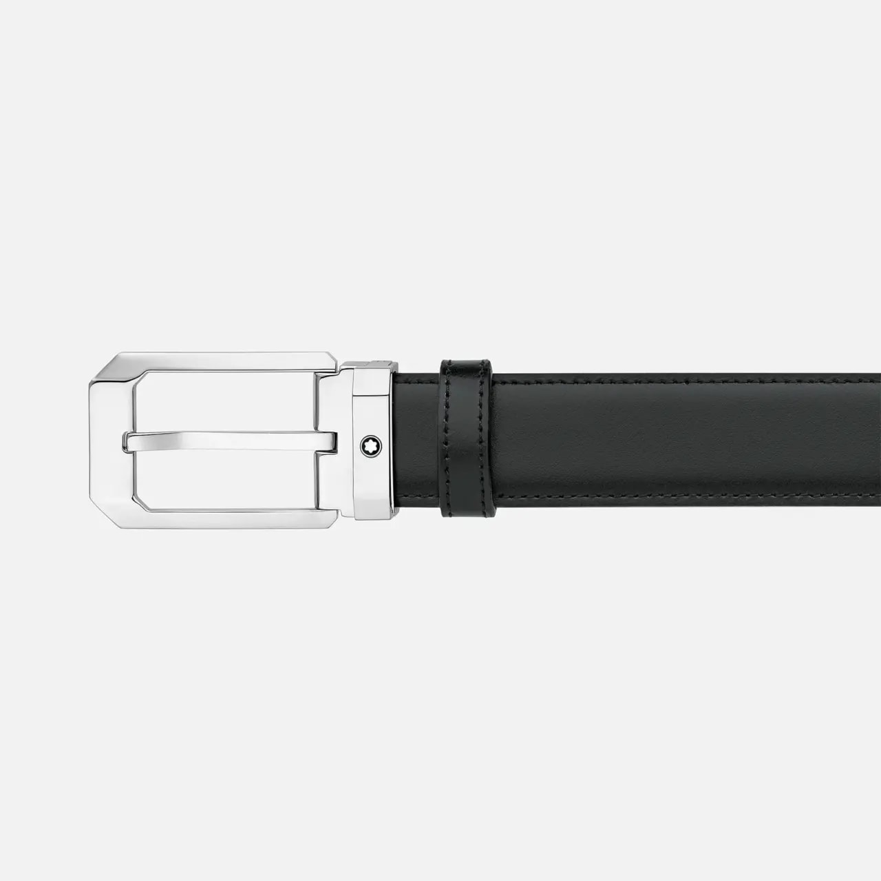 Thắt lưng Montblanc Business Stainless Steel 'Black Brown' 116579 — ảnh 4