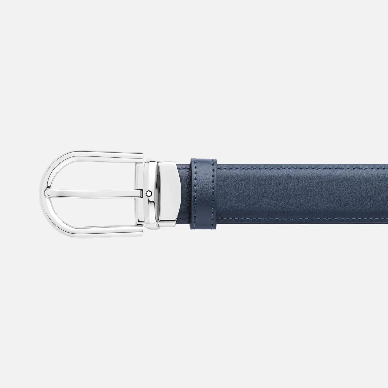 Thắt Lưng Montblanc Horseshoe Buckle 'Black' 128756 — ảnh 4