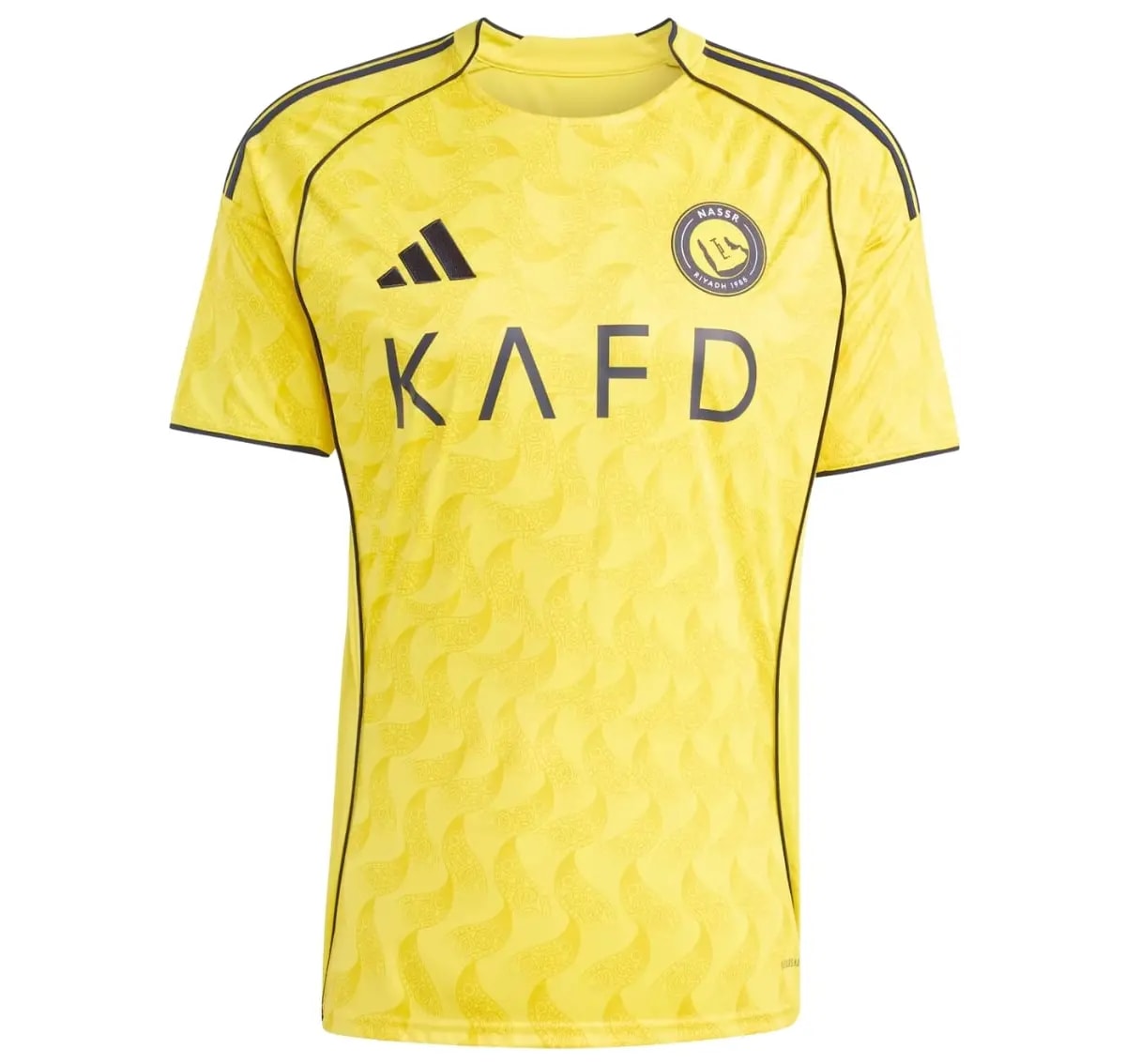 Áo Adidas Al Nassr FC 25/26 Home Ronaldo Jersey 'Yellow' JN7982 — kich-thuoc: L