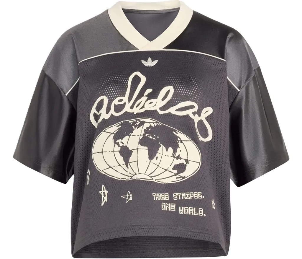 Áo Adidas Originals Crop Football Jersey ‘Utility Black’ KU9201 — kich-thuoc: l