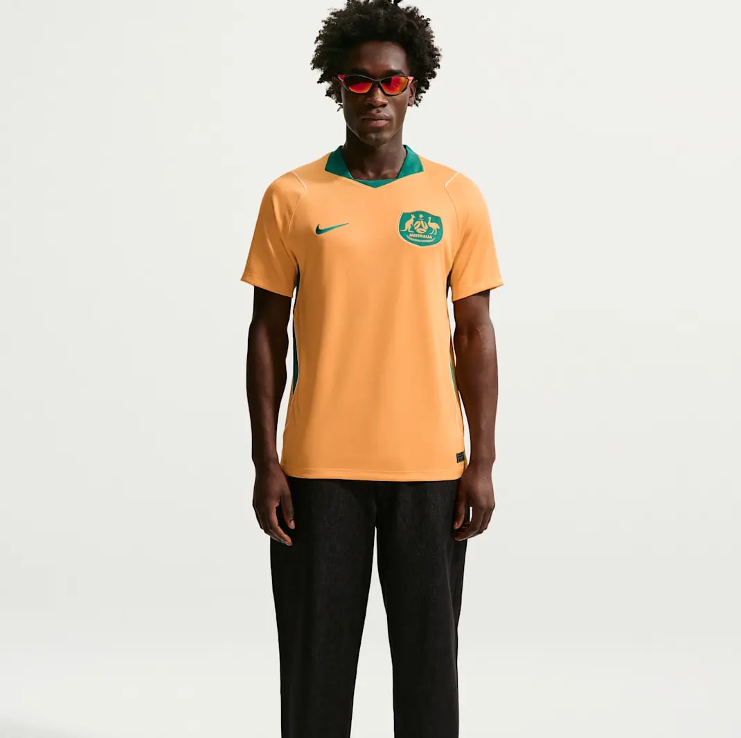Áo Nike Australia 2026 Stadium Home IB5256-704 — ảnh 4