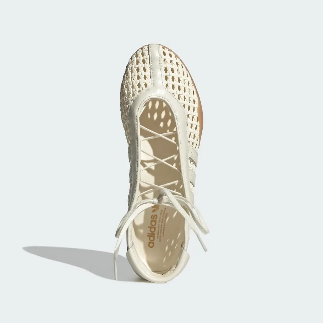 Giày Adidas Taekwondo Mei Ballet 'Cream White' KI3582 — ảnh 2